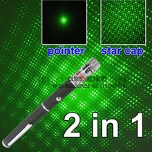 跨境专供 大量现货532nm5mw绿色满天星激光镭射笔教鞭指示指挥笔