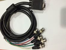 专业线材 VGA转BNC线 RGBHV 大屏幕线 VGA转RGB VGA转5BNC