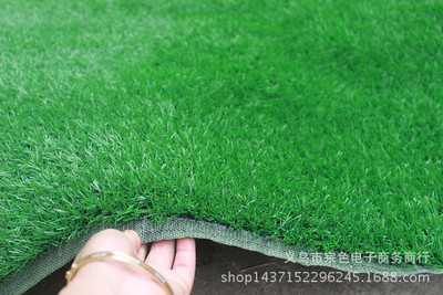 廠家:仿真人造地毯草坪草皮純綠草 足球場幼兒園商場批發