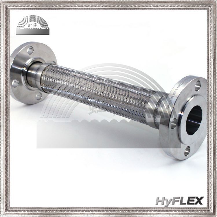 金属软管 不锈钢波纹软管 不锈钢304法兰式软连接软接头批发