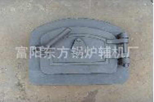 厂家供应 300*200温州炉门锅炉配件 圆弧炉门铸铁炉门 通用炉门