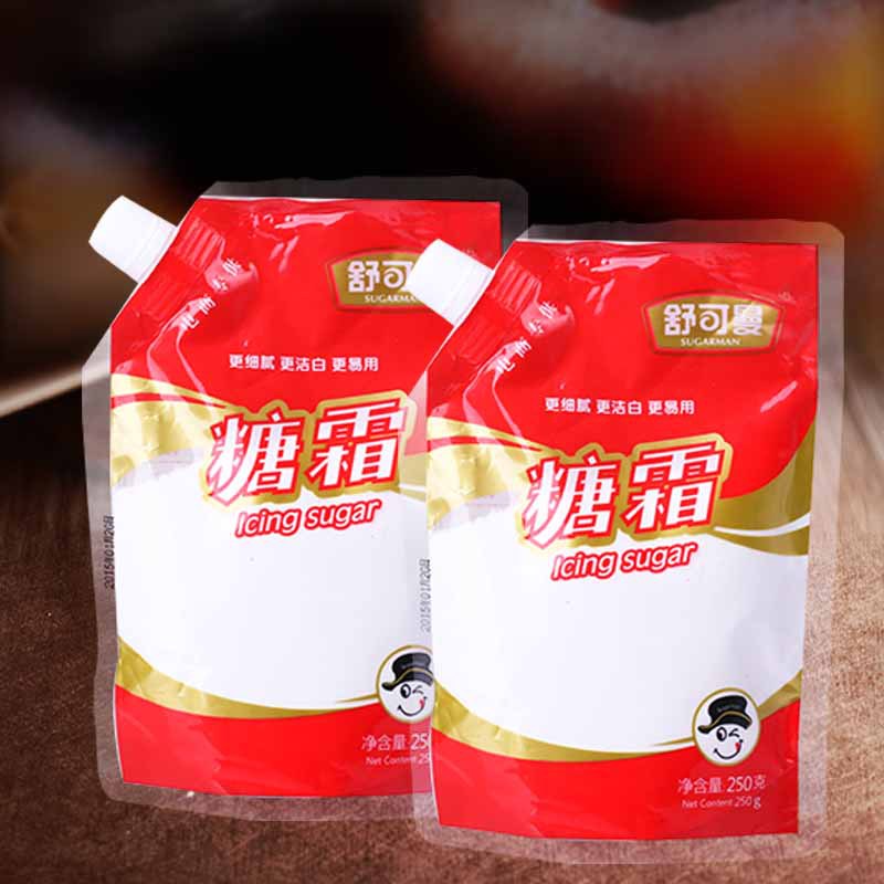 舒可曼糖粉250g 糖霜 细砂糖 烘焙用糖粉