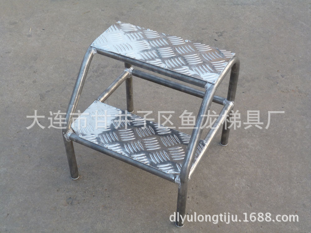 厂家供应 定做铝合金梯凳 高低凳 踏台 日式梯凳