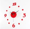 Wholesale Acrylic DIY Clock Fashion Creative Creative Digital Combination History Watch Wall Paste Clock Silent