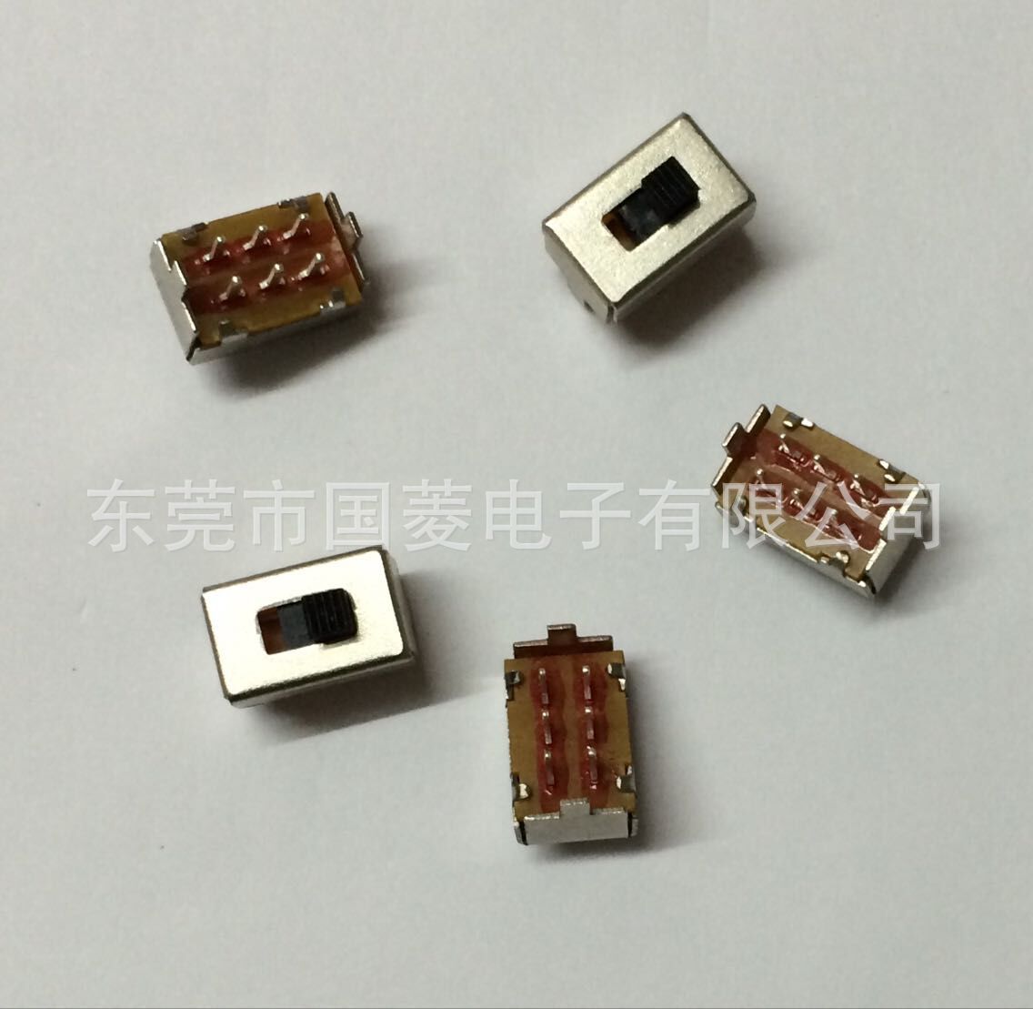 SS-22F04(2P2T)双排6+2脚两档拨动开关过盐雾防锈开关，厂家直销