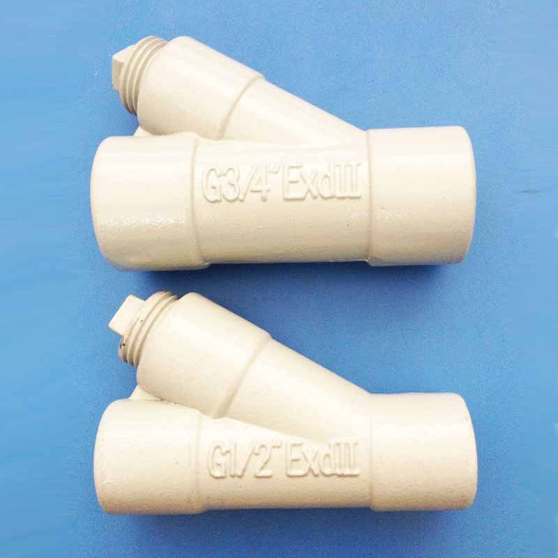 宏聚防爆铸钢Y型盒 不锈钢防爆Y型盒 防爆密封盒 防爆隔离密封盒