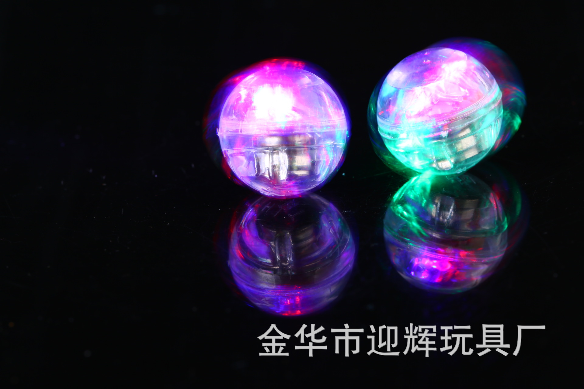 防水发光球 闪光弹力球闪光配件 地摊热卖发光小玩具led球-阿里巴巴