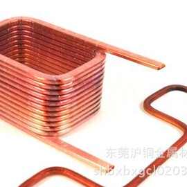 插头用T2紫铜扁线，变压器用高纯度T2紫铜线 厂家直销