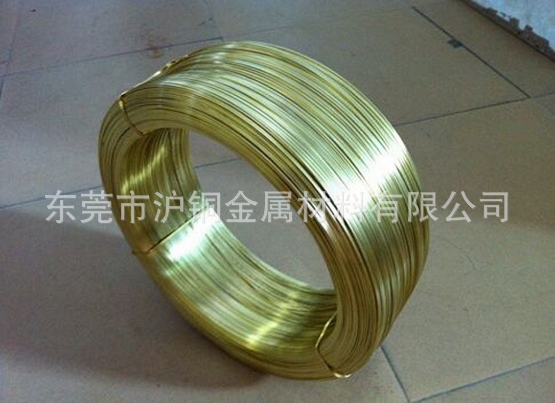 插头用H62扁铜线，H62插头用黄铜扁线  厂家直销 价格实惠