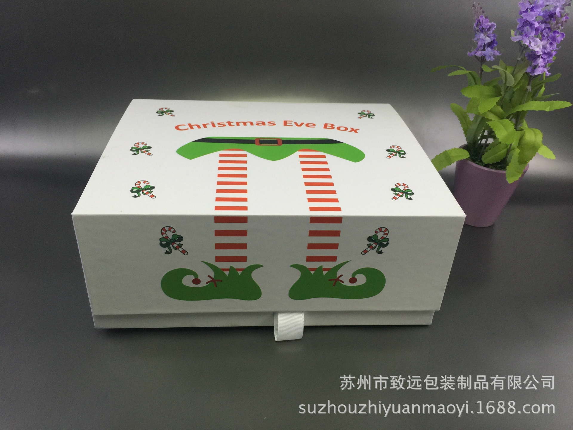 供应圣诞节礼盒包装糖果盒 装饰盒 可收纳礼品盒 可折叠方便运输