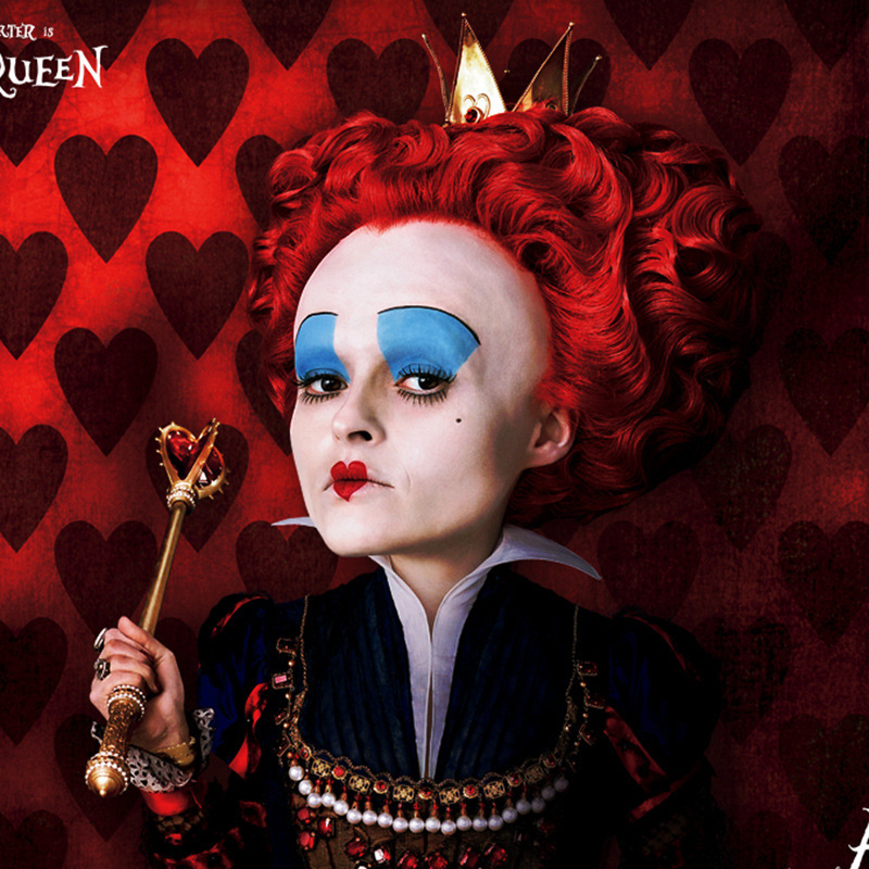 Shadow wig cos wig sleepwalking Wonderland Red Queen wig European and American wig hot wholesale