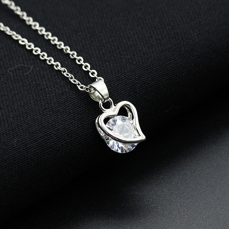 Korean New Hot Sale Diamond Snowflake Snowflake Love Crown Butterfly Eagle Necklace Popular Clavicle Chain Ladies display picture 13
