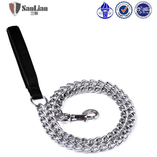 Producer direct sales traction rope pet supplies foam iron chain 120CM wholesale