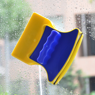 Yilai cleaning glass wiper double-sided scrubbing single-layer glass window wiper cleaning brush scraping glass tools wholesale
