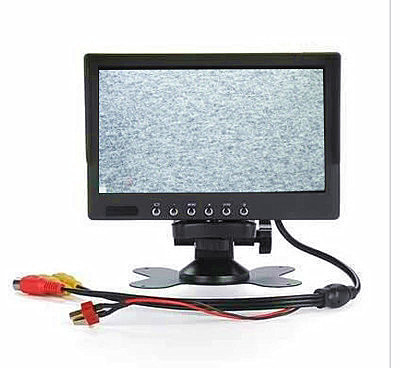 (2개) [공중 디스플레이] 7 인치 모델 공중 FPV 전문 눈송이 스크린 800*480 HD 고휘도 스크린 XT60