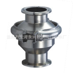 颖钢管件专业生产 卫生级快装止回阀 不锈钢单向阀防回流国标认证