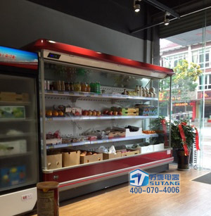 豪华超市冷柜 水果超市水果风幕柜 便利店酸奶饮料冷藏展示柜12FR