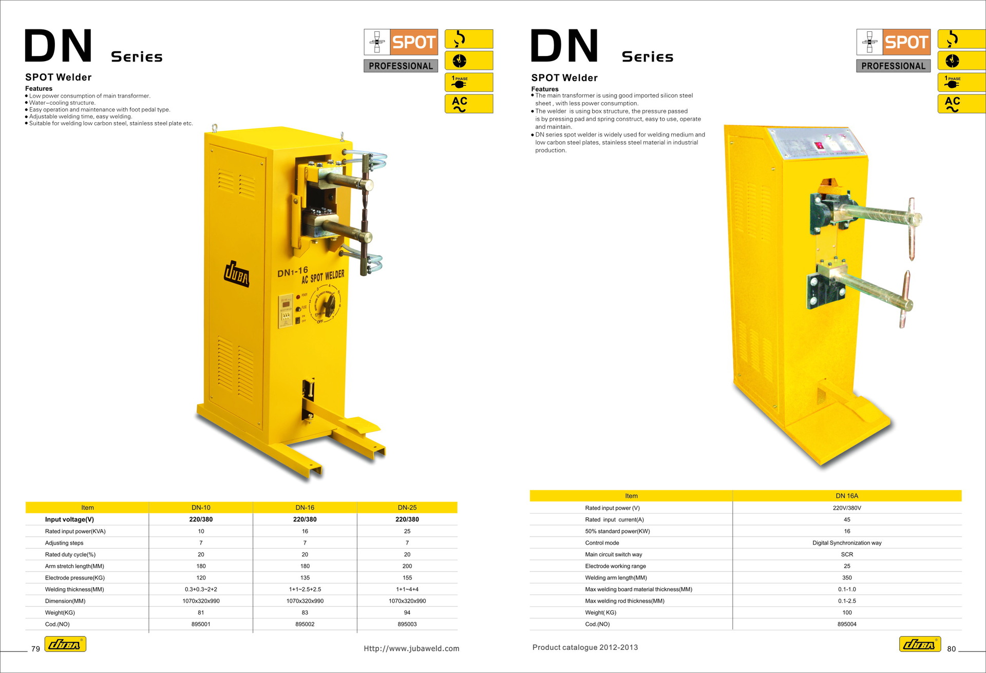 点焊机DN1-10.16.25