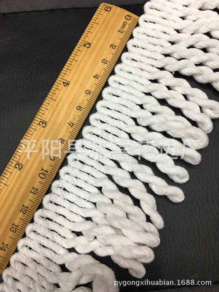 6公分涤棉排须绳