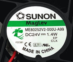 ME80252V2-000U-A99 SUNON 建准 8025 24V 1.4W 8厘米 变频器风扇