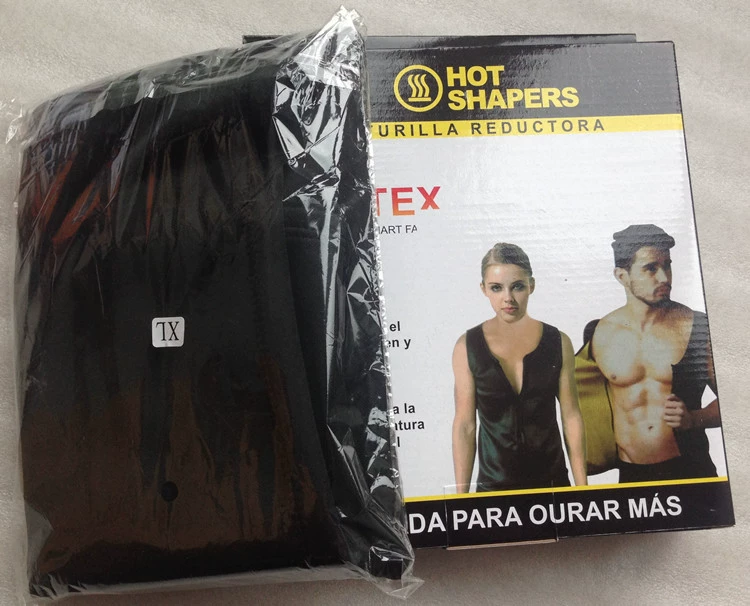 Hot Shapers спонтанное согревающее спортивное жилет с молнией кардиган хлороприн резиновая формующая жилет