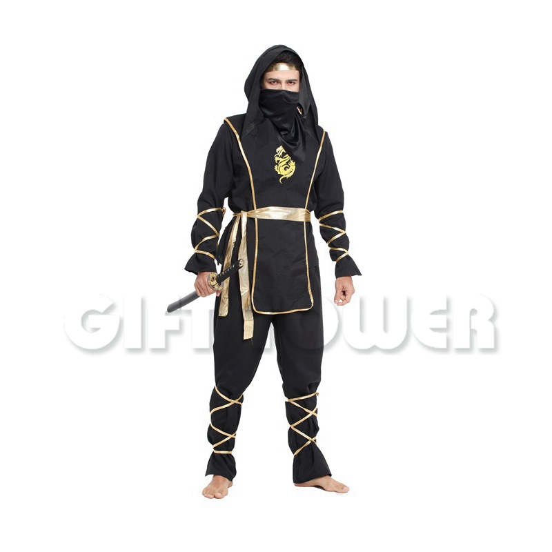 Stage performance costume, ninja costume,M-0096 adult martial arts ninja bar performance costume detail image 1