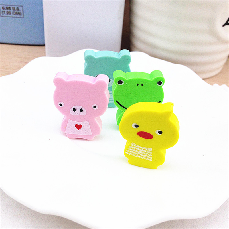 Futaba Stationery originality Cartoon 4 Cartoon Meng things eraser student rubber study Supplies factory