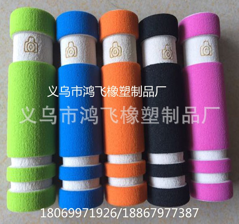 厂家定制彩色自拍神器把套 防滑耐磨海绵手把套 橡塑发泡手把套