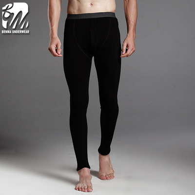 厂家直销OEM 高品质 保暖裤 男士加厚加绒  打底裤 秋裤
