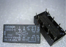 现货二手拆机继电器G6AK-2-H-5VDC 5V 10脚