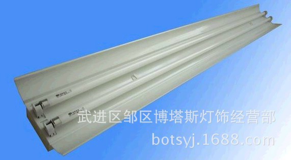 新国标消防应急180分日光灯支架荧光灯T8T5单管双管可过消防验收|ru