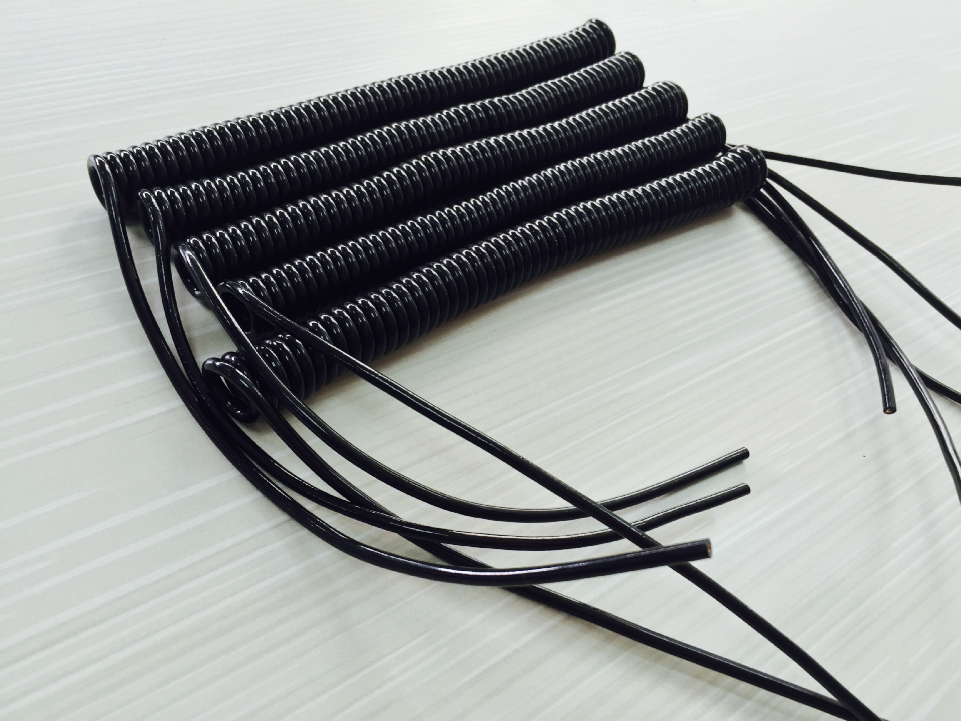 PU弹簧线 弹弓线 螺旋电缆 弹簧线 螺旋电缆