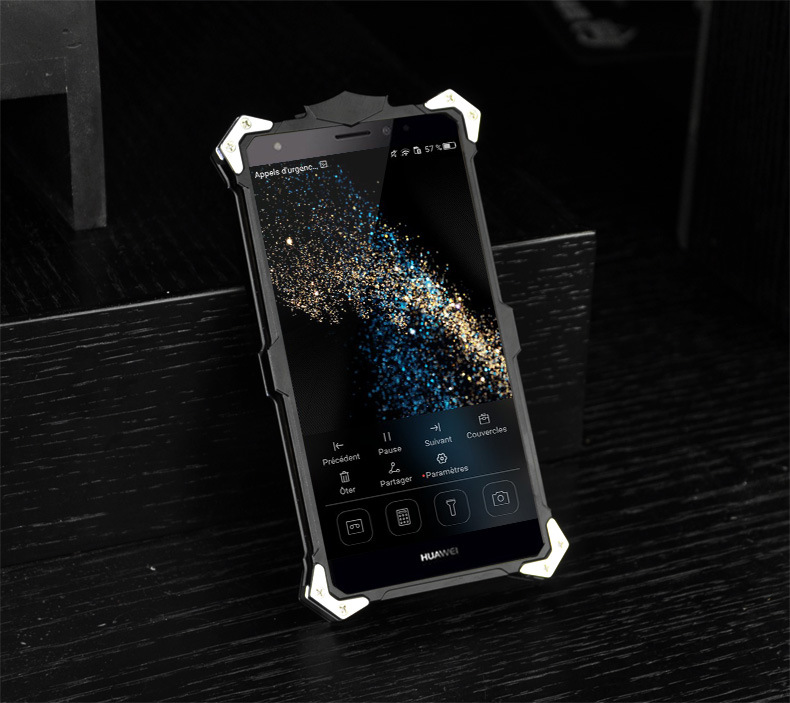 SIMON THOR Aviation Aluminum Alloy Shockproof Armor Metal Case Cover for Huawei  Mate 8 & Huawe Mate 7 & Huawei Mate S