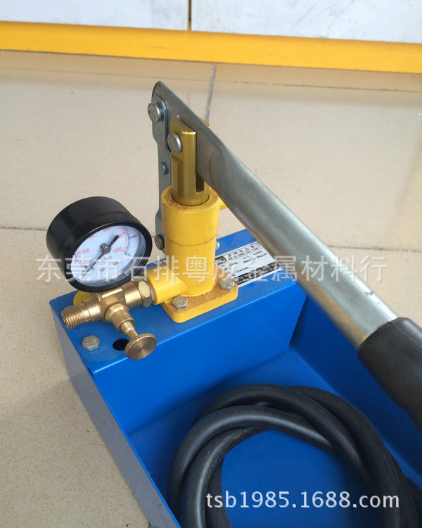 大量销售批发60kg压力公斤手动试压泵  铸铜材质试水机