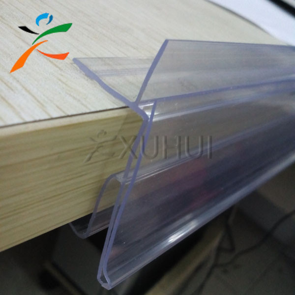 塑料制品 木板卡条 pvc塑料条 木质层板标价条 超市价签