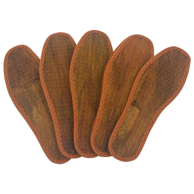 Palm insole Brown silk ventilation Sweat Dry Deodorization natural Brown Hill sole Rivers and lakes Stall Best Sellers product