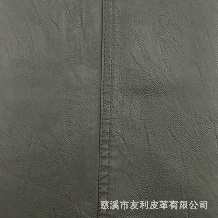 厂家供应服装人造革  PU水洗面料皮革 批发定制