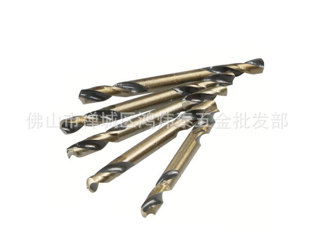 Fangdawang double-head drill stainless steel 9341 double-edged twist drill nozzle 3.2 3.5 4.2 5.2 6mm