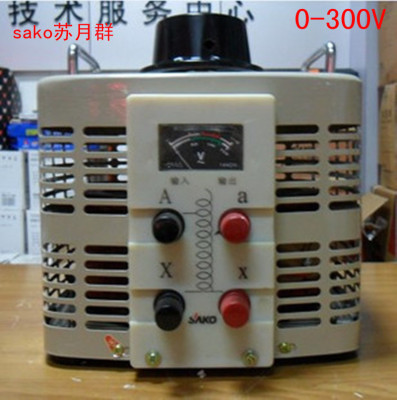 三科单相全铜调压器3000W输入220V TDGC2-3KVA可调0-250v