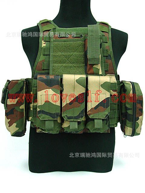 火凤凰战术背心美特种兵钢丝幽灵两栖作战马甲户外军迷CS野战防护|ms
