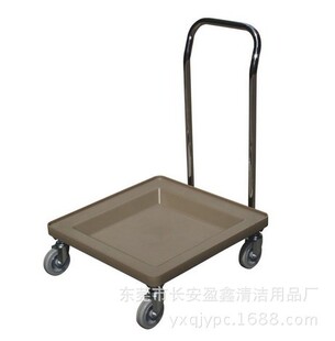 Manufacturer Direct Batch Baiyun AF11020 Cup Frame Dish Pusher Goods Hand Pull Cart Silent Hand Push Lightweight Pull Cart