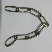 不锈钢冲压件专业生产厂家 304链条非标冲压件 圆环异型环折弯冲