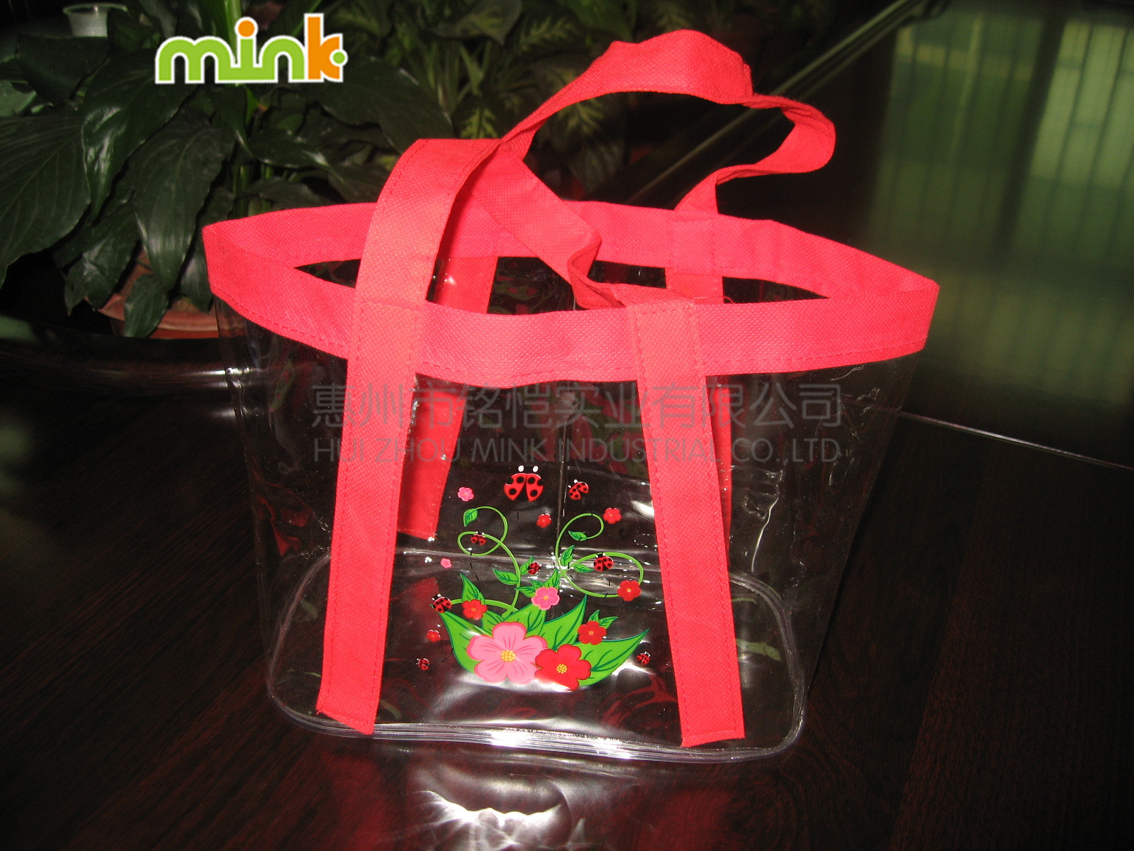 透明手拎PVC酒袋冰袋 PVC礼品袋 PVC包装袋PVC袋便携化妆品袋