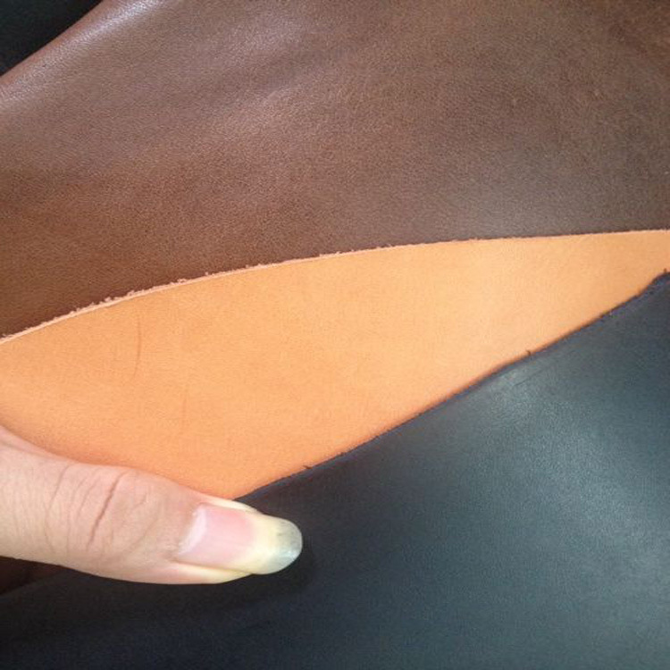 进口染透心植鞣皮 水染树羔皮 1.8-2.0mm 工厂直销  黑、棕、啡