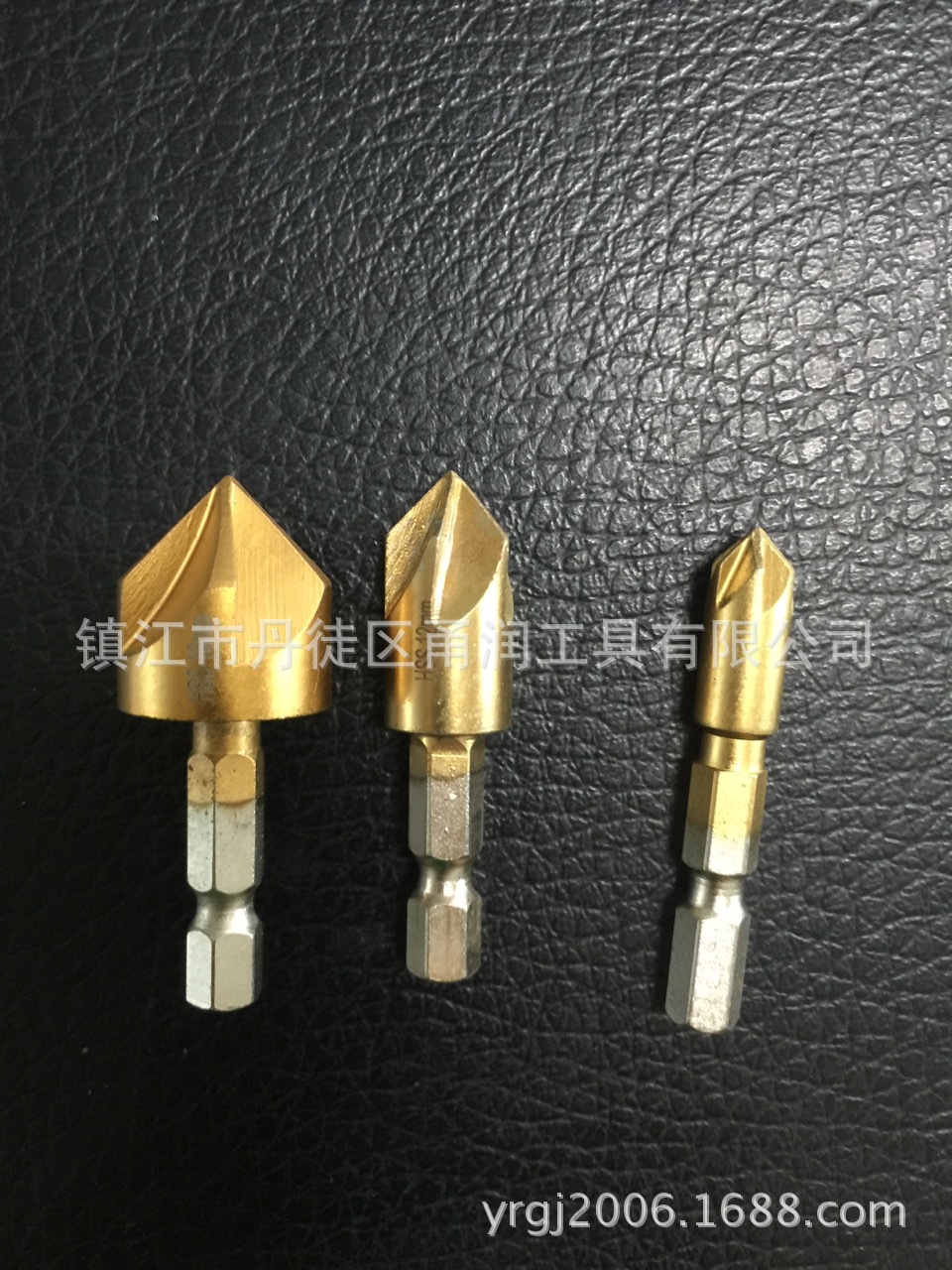 90度六角柄五刃倒角器三件套倒角刀锪钻