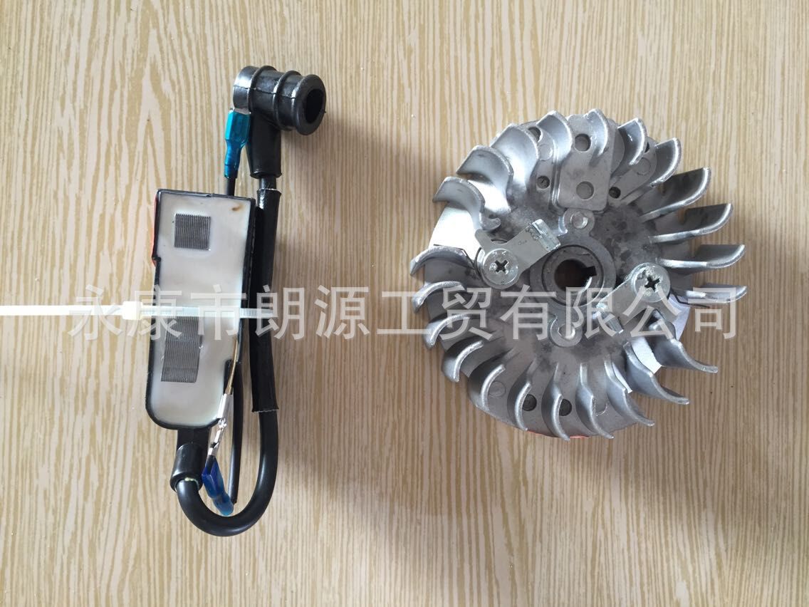 供应5200 43F 4500 5800汽油锯伐木锯 铁爪磁飞轮高压包点火线圈