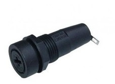 OP520保险座 保险盒5*20MM 塑胶环 玻璃管座 保险丝管