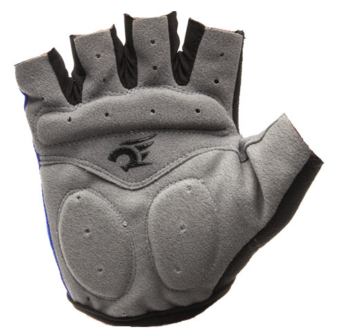 Wholesale cycling gloves with padded short-finger mountain bike black half-finger non-slip breathable and wear-resistant gloves equipment