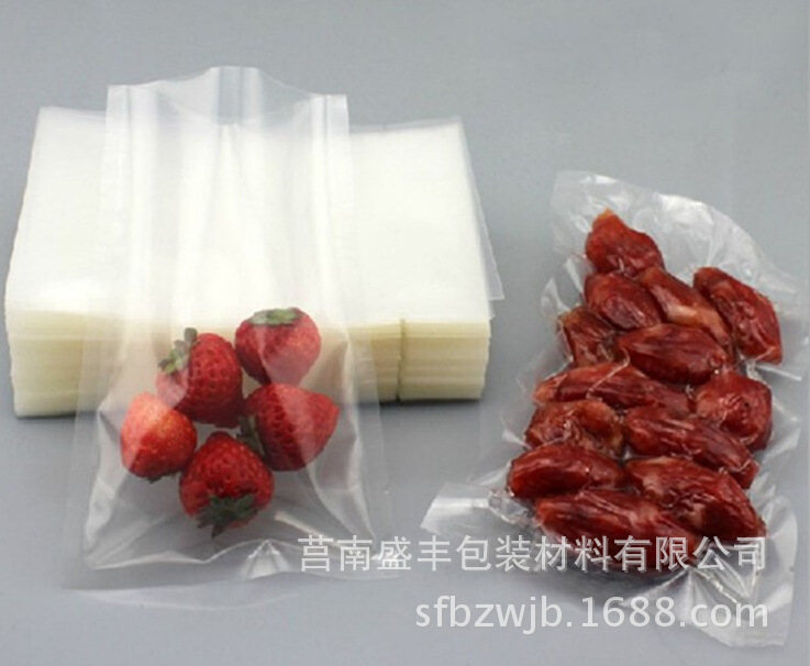 Customized supply nylon Vacuum bag Food vacuum bag transparent Vacuum bag leisure time food Packaging bag