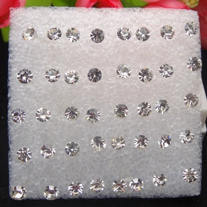 Серьги, аксессуар, 4 мм, оптовая закупка, 20 пар